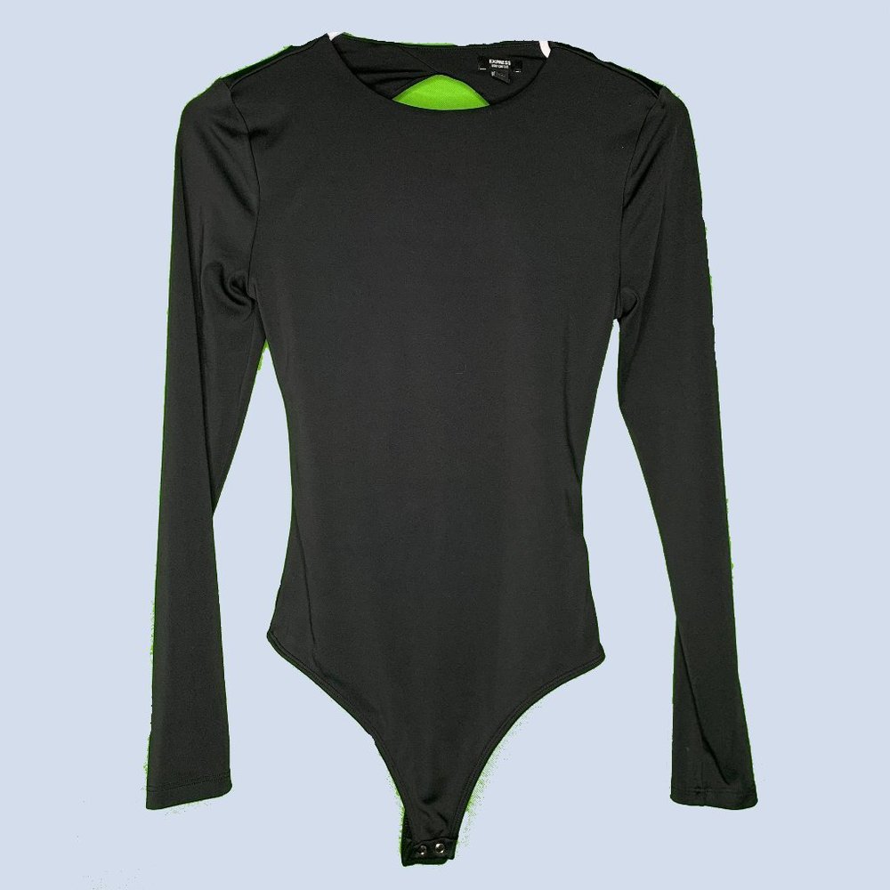 Express Bodycon Black Body Contour Size XS / US 0-2